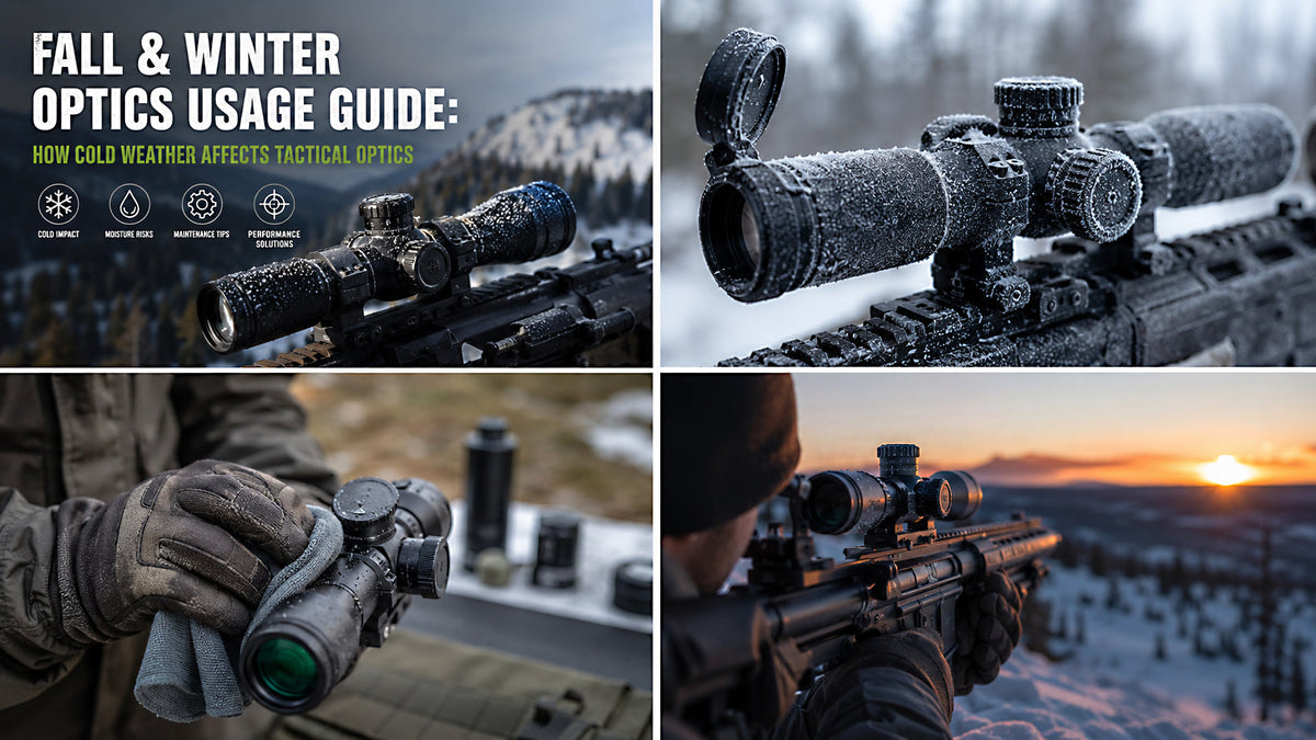Fall & Winter Optics Usage Guide: How Cold Weather Affects Tactical Optics