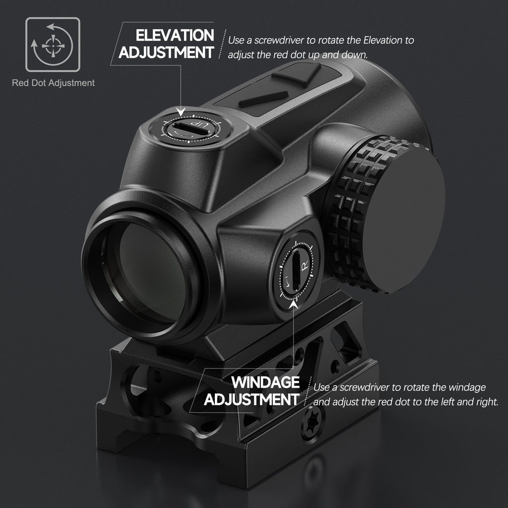 Hawkway V90 2MOA Red Dot Sight