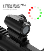 Hawkway 4 MOA Red Green Dot Sight