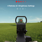 Hawkway RS-30 & M37 Reflex Sight & Magnifier Combo With Left Flip Mount