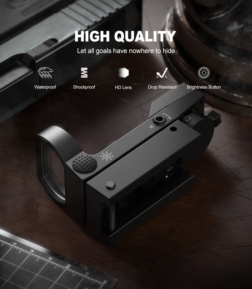 Hawkway RS38 Red Green Dot Reflex Sight