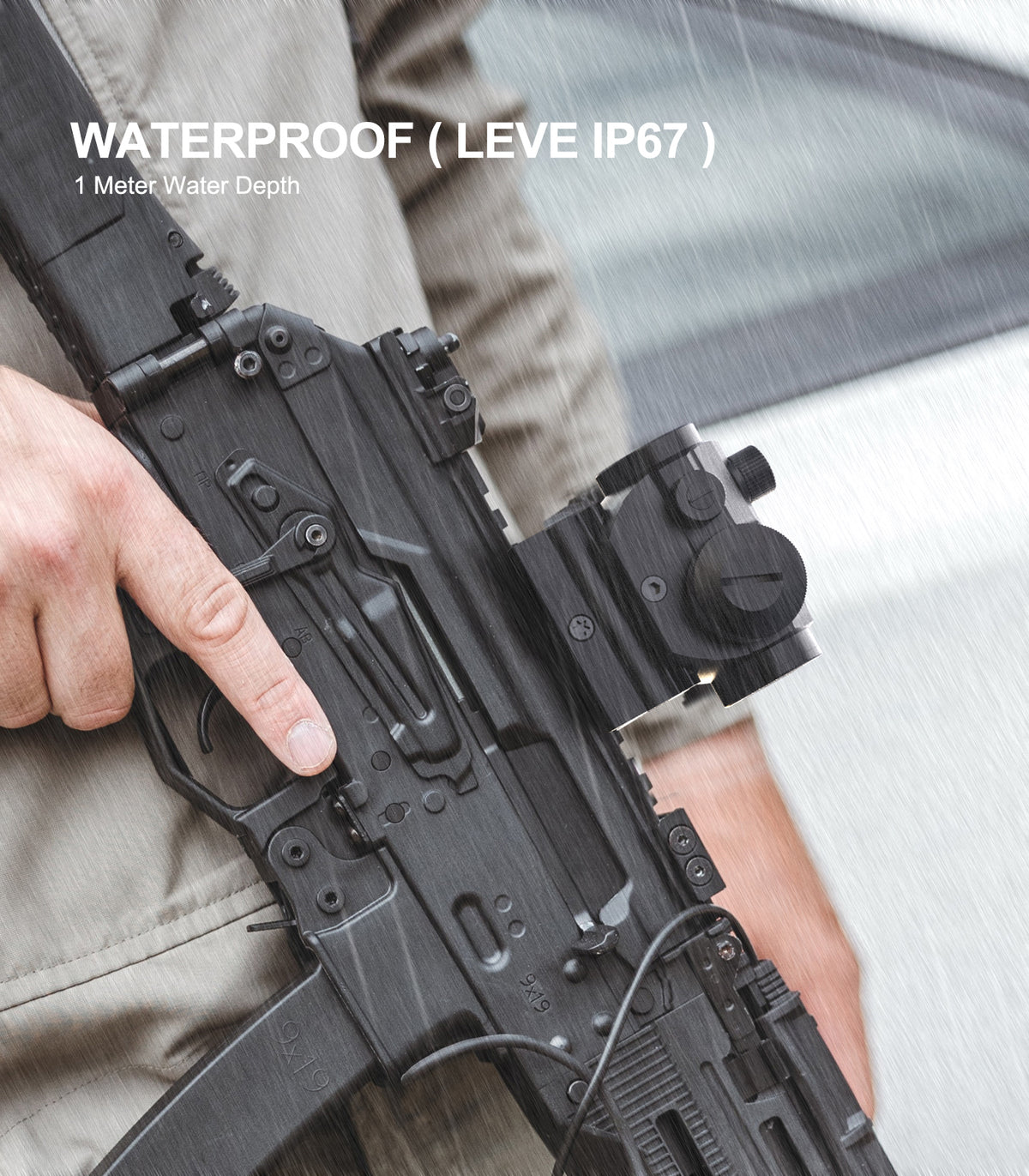 Hawkway 4 MOA Red Green Dot Sight