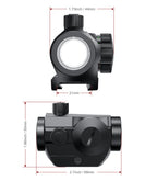 Hawkway 4 MOA Red Green Dot Reflex Sight