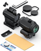 Hawkway RDS-23 & M40 Red Dot & Magnifier Combo With Left Flip Mount
