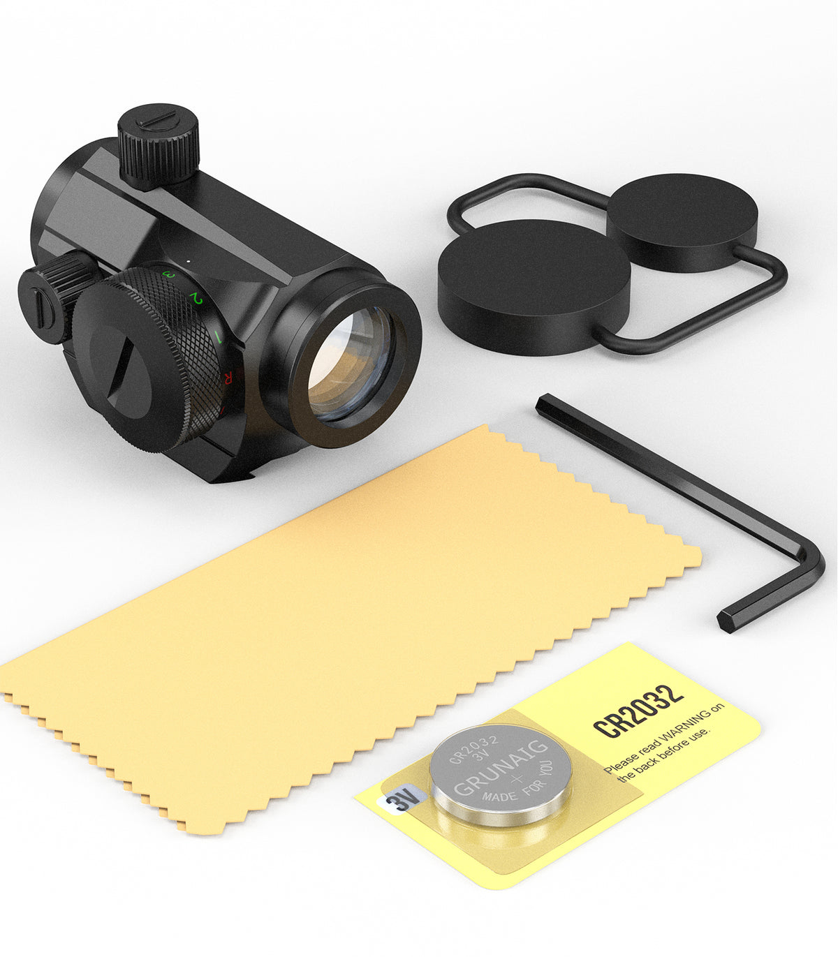 Hawkway 4 MOA Red Green Dot Reflex Sight