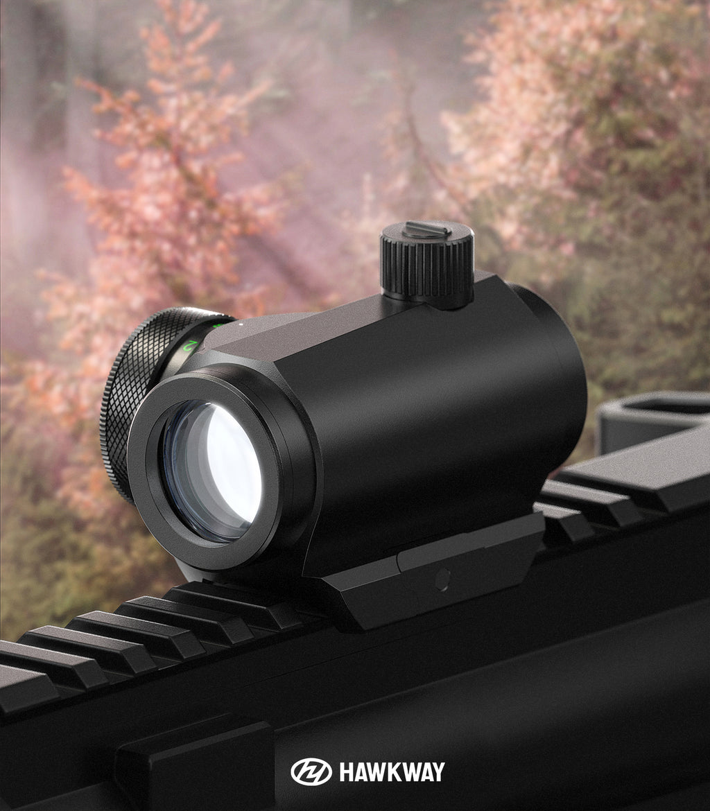 Hawkway 4 MOA Red Green Dot Reflex Sight