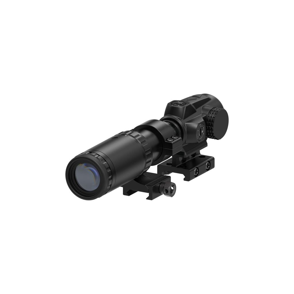 Hawkway V90 & M37 Red Dot & Magnifier Combo With Left Flip Mount