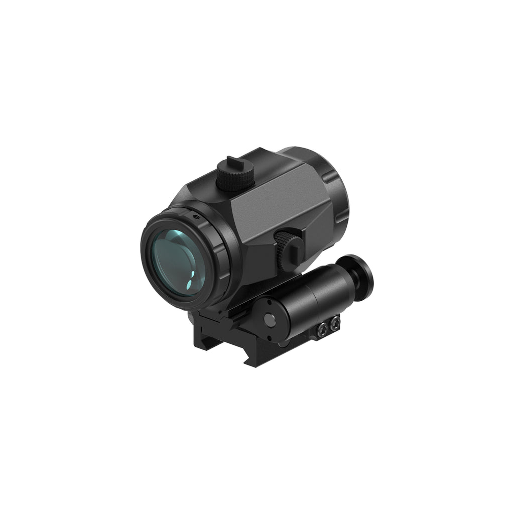 Hwakway M41 3X Red Dot Magnifier With Right Flip Mount