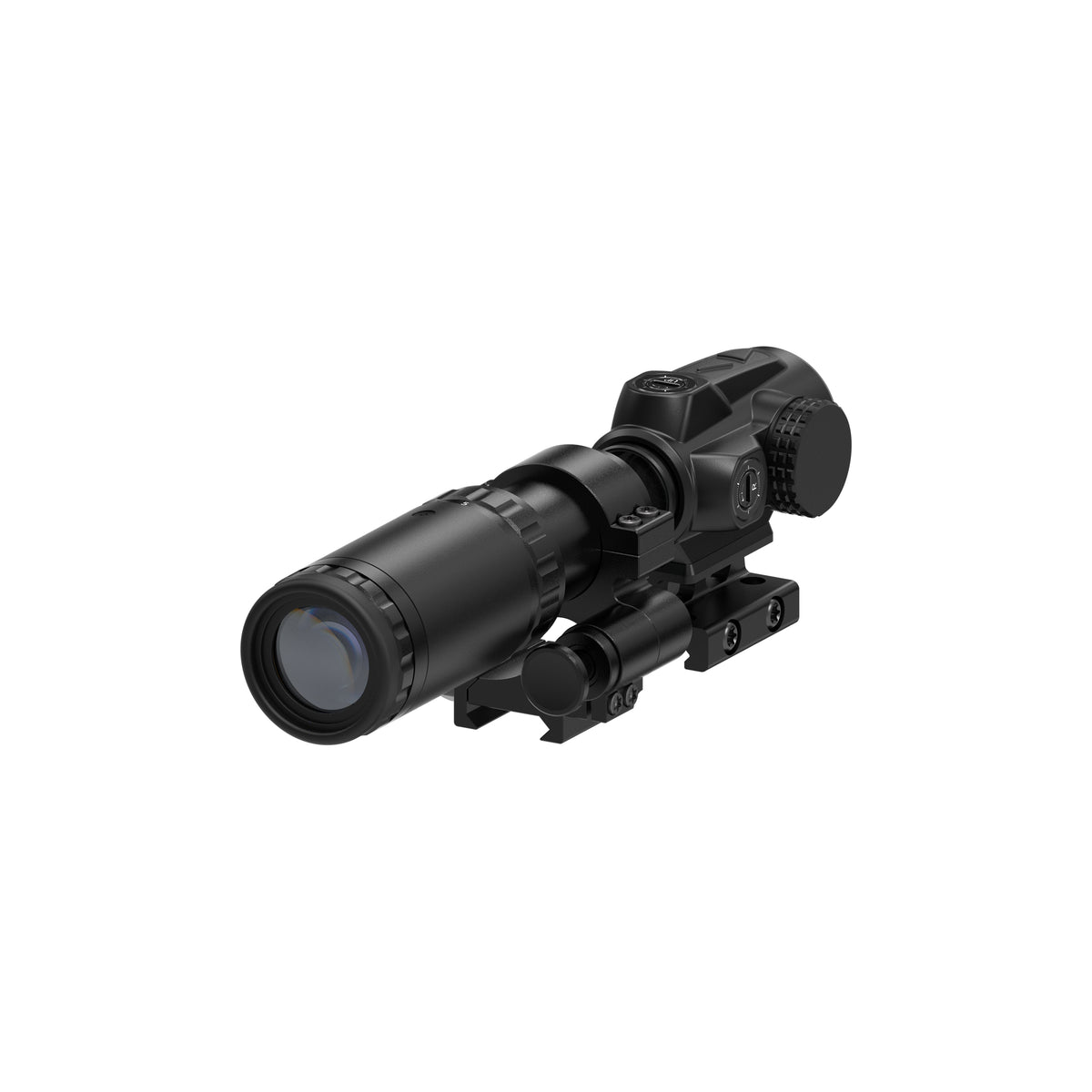 Hawkway V90 & M57 Red Dot & Magnifier Combo With Right Flip Mount
