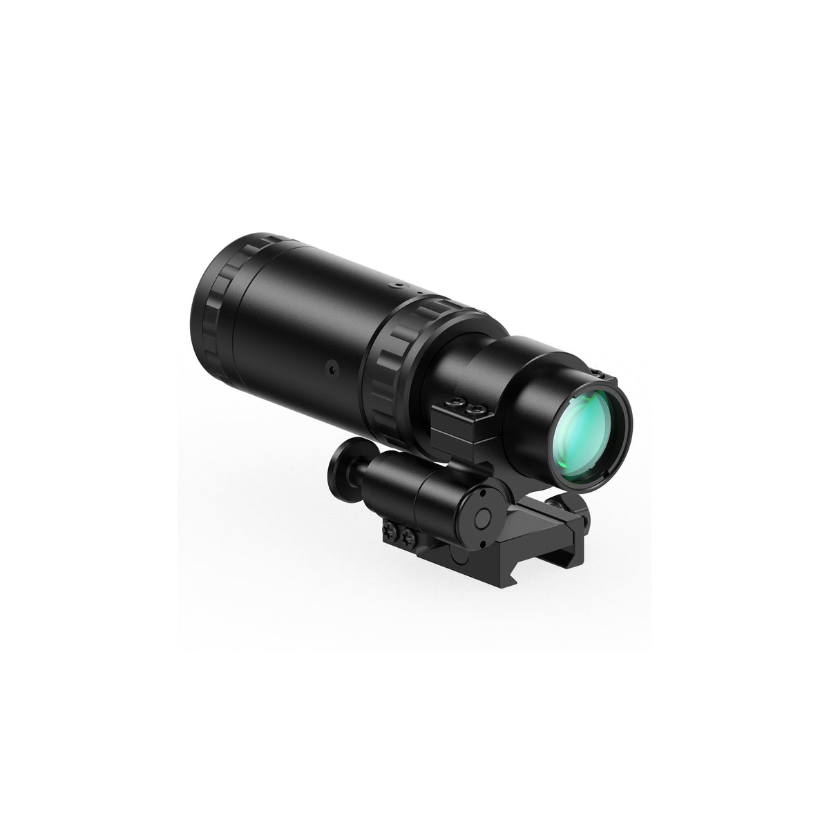 Hawkway M57 1.5x-5x Red Dot Magnifier With Right Flip Mount
