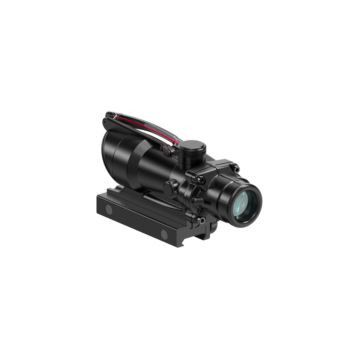 Hawkway 4x Red Fiber Scope