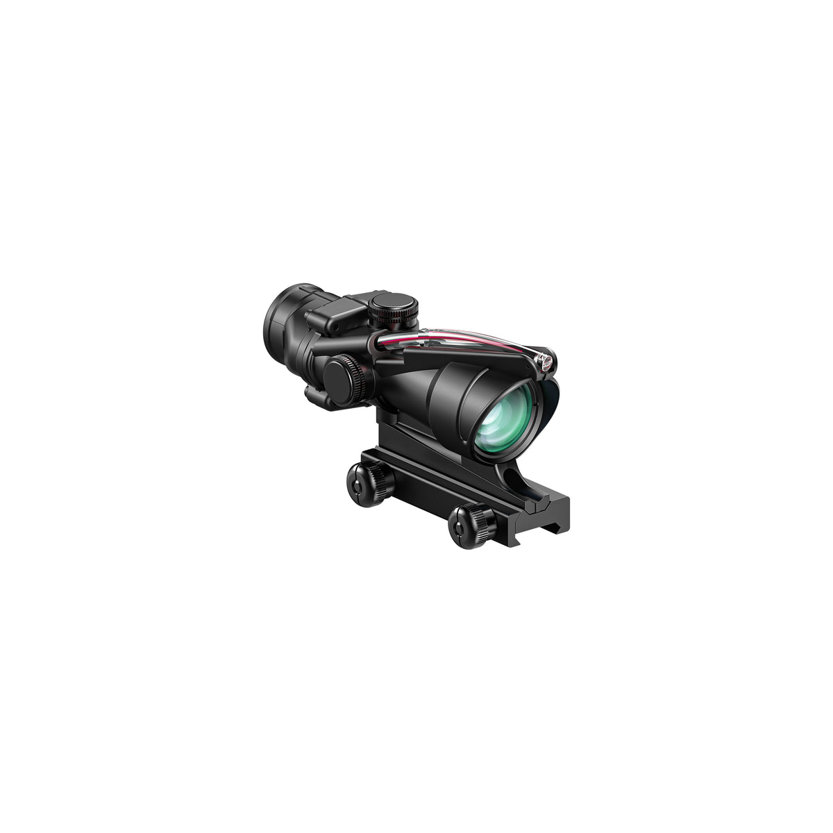 Hawkway 4x Red Fiber Scope