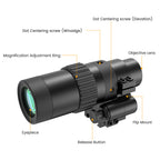 Hawkway M56 1.5x-5x Red Dot Magnifier With Right Flip Mount