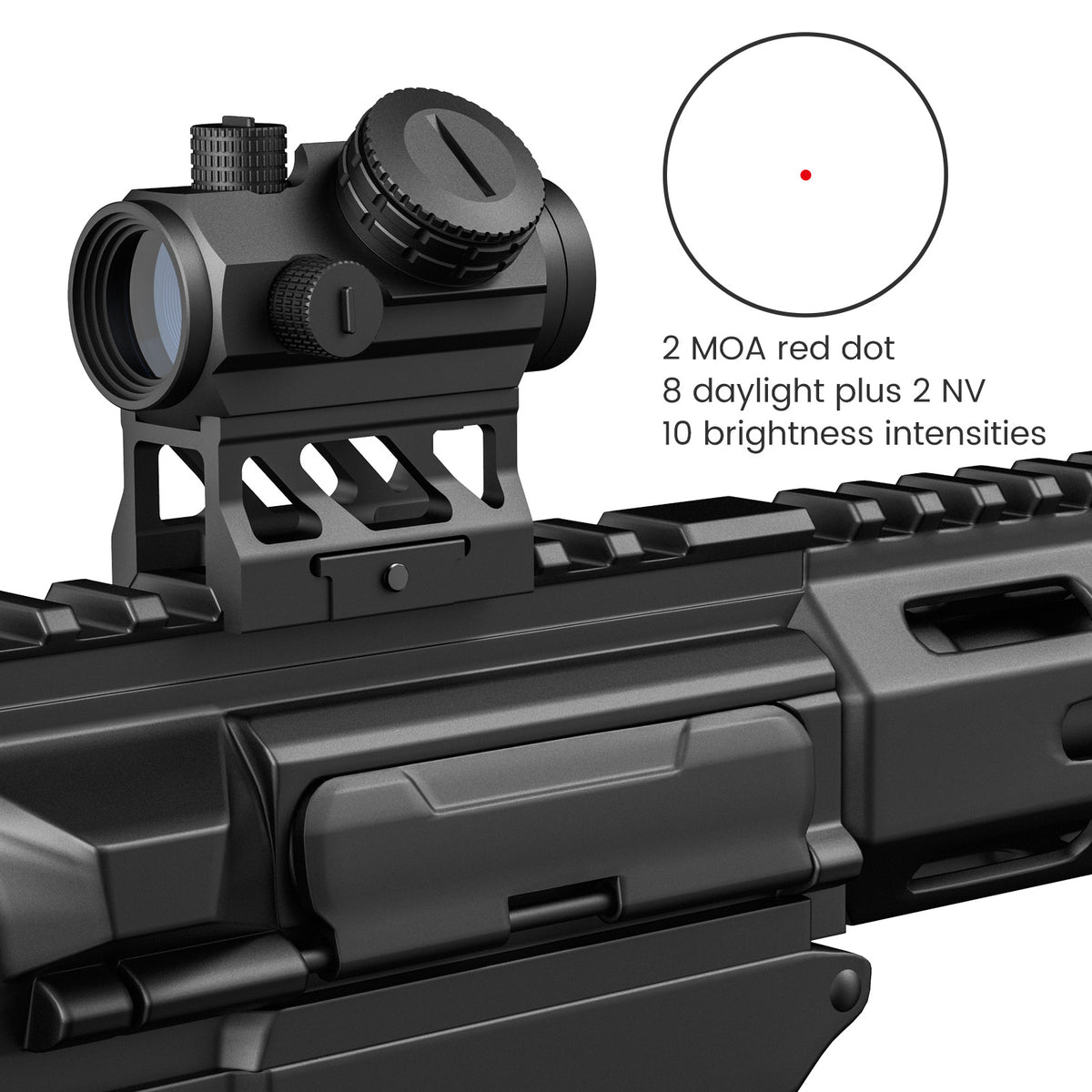 Hawkway V30 2MOA Red Dot Sight