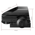 Hawkway RDS-25 Red Dot 4 MOA Reflex Sight