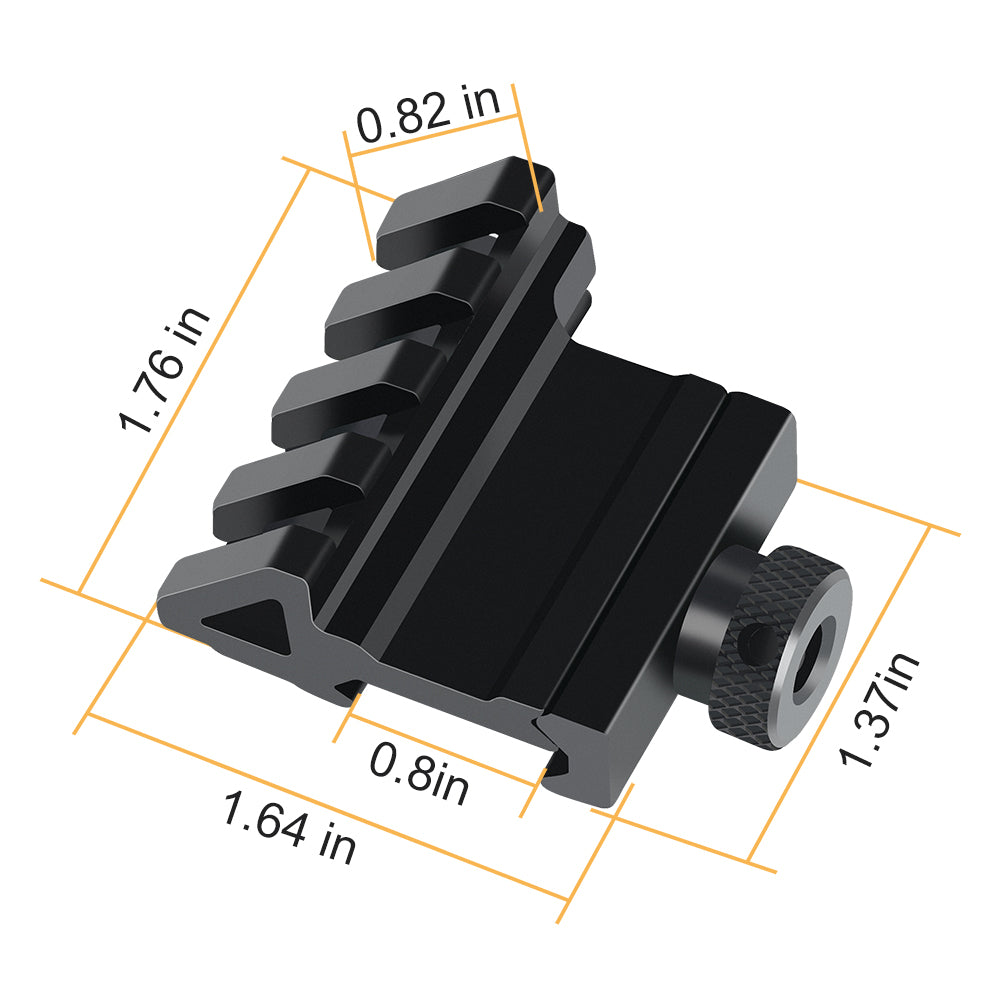 Hawkway 45° Picatinny/Weaver Rail Mount