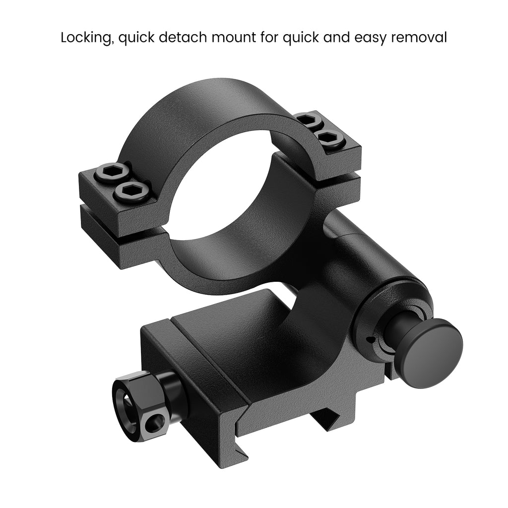 Hawkway M56 1.5x-5x Red Dot Magnifier With Right Flip Mount