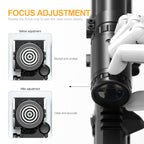 Hawkway M57 1.5x-5x Red Dot Magnifier With Right Flip Mount