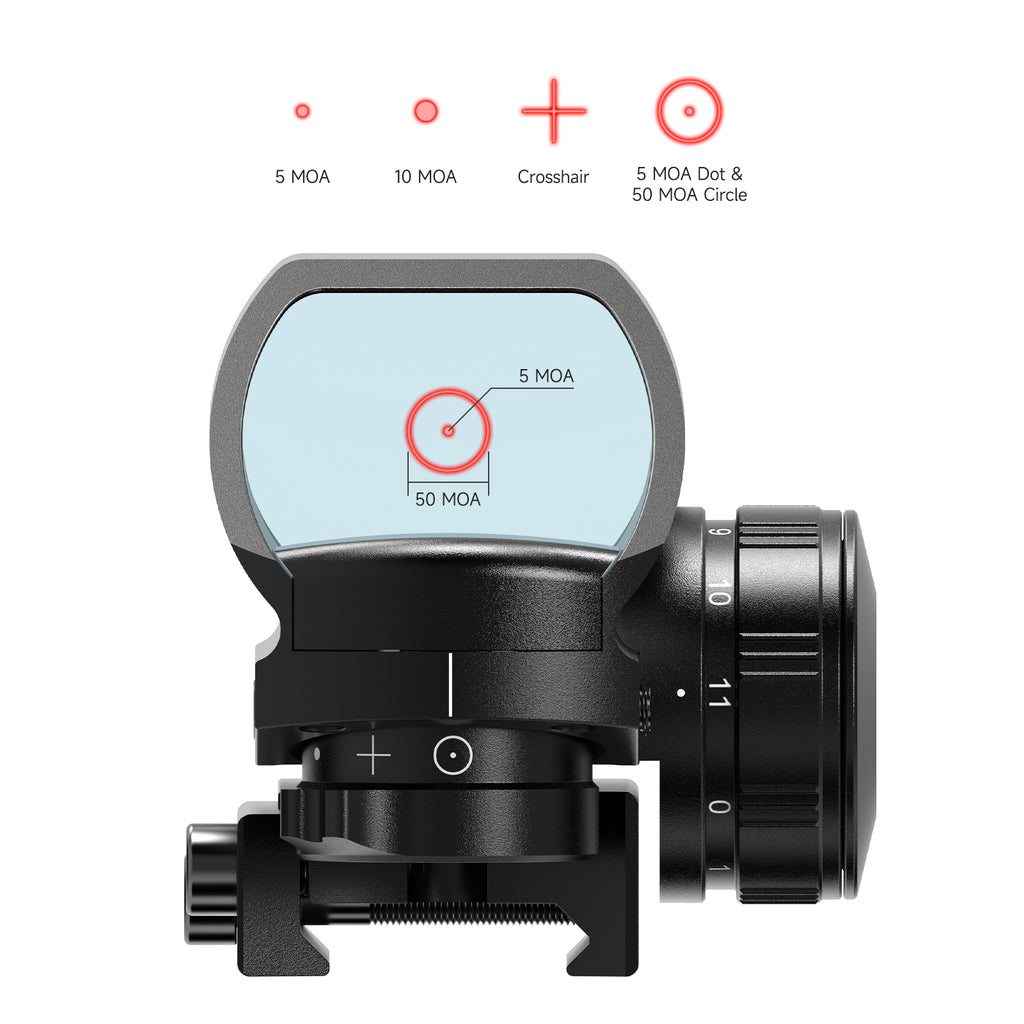 Hawkway RDS-25 Red Dot 4 MOA Reflex Sight