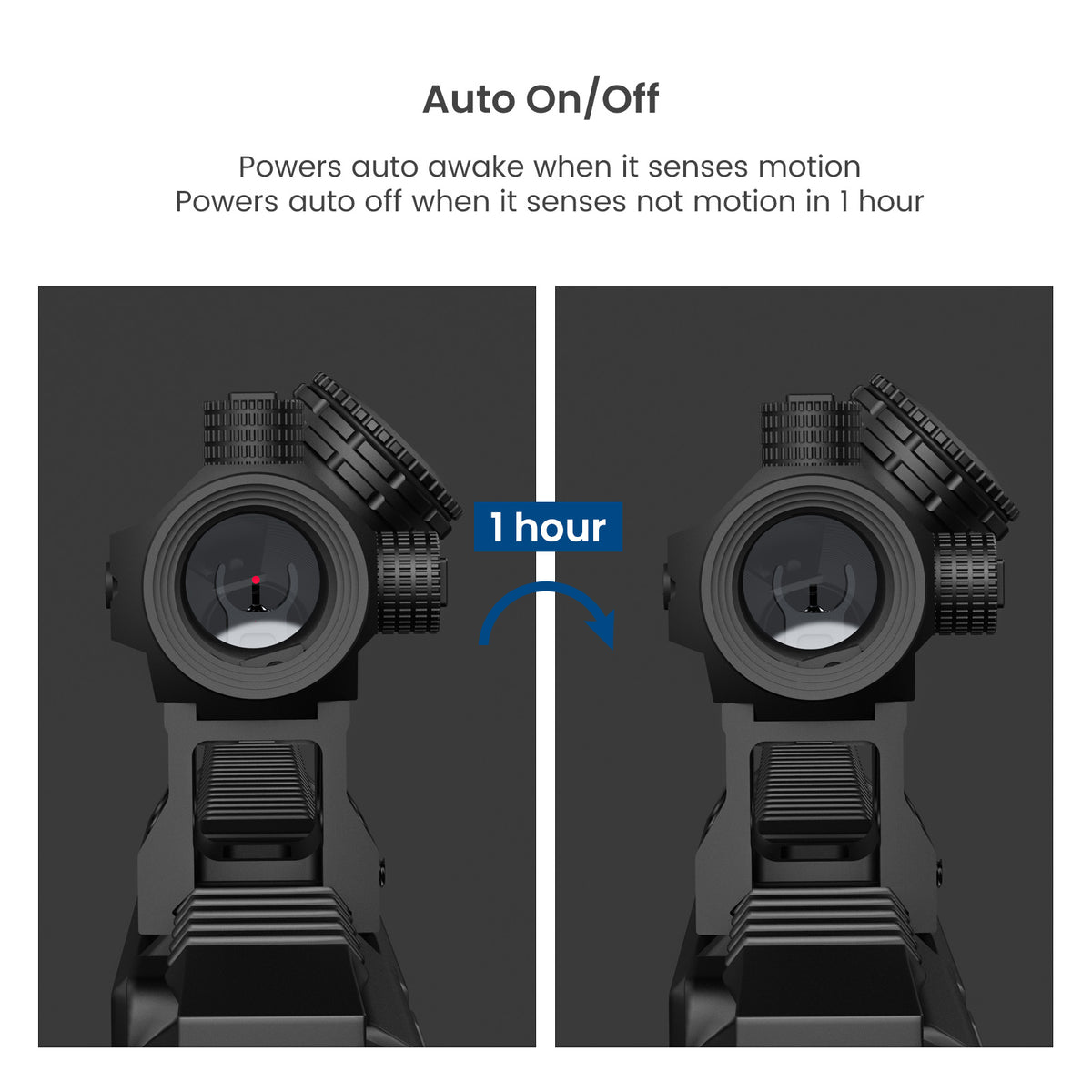 Hawkway V30 2MOA Red Dot Sight
