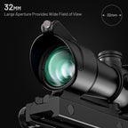 Hawkway 4x Red Fiber Scope