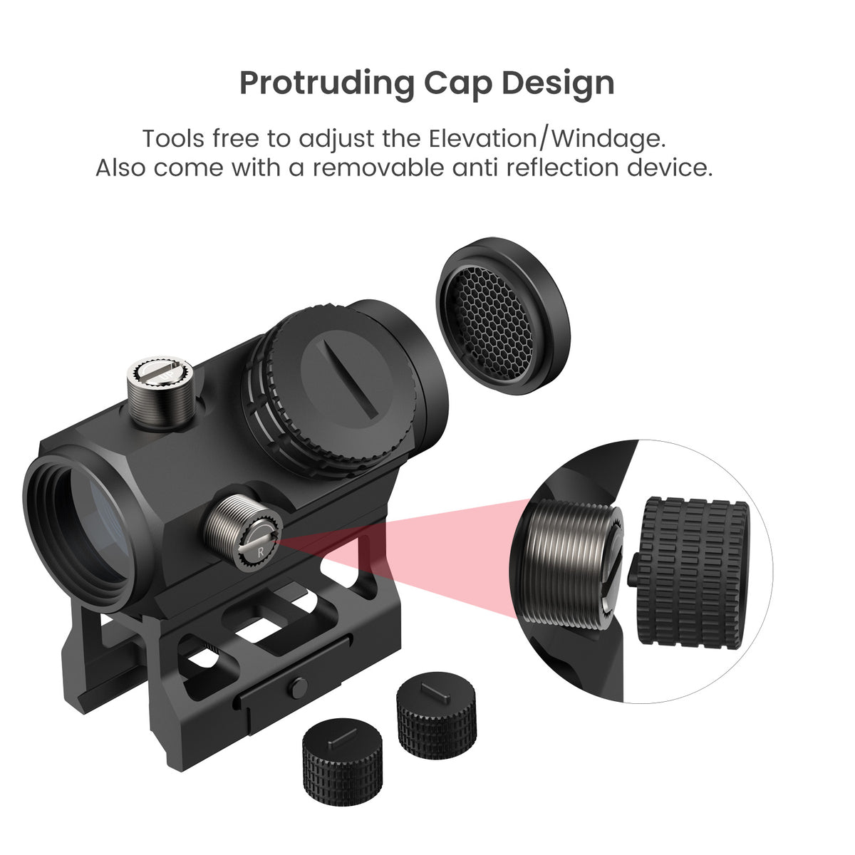 Hawkway V30 2MOA Red Dot Sight
