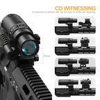 Hawkway M57 1.5x-5x Red Dot Magnifier With Right Flip Mount