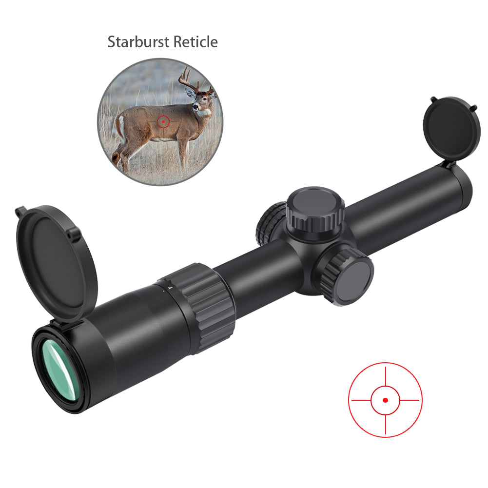 Hawkway RSC-31 1-4x24 LPVO Rifle Scope