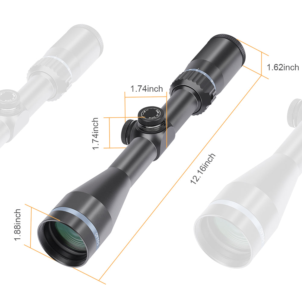 Hawkway RFS-33 3-9x40mm Rifle Scope