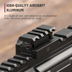 Hawkway 0.75/0.83/1 inch Picatinny Riser Mount