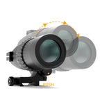 Hawkway M56 1.5x-5x Red Dot Magnifier With Right Flip Mount