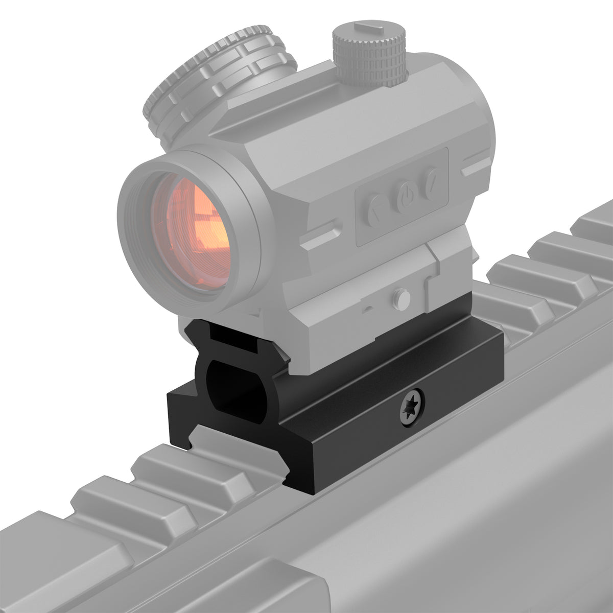 Hawkway 0.75 inch Picatinny Riser Mount