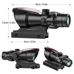 Hawkway 4x Red Fiber Scope