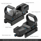 Hawkway RS-27 Green & Red Adjustable Reticle Reflex Sight