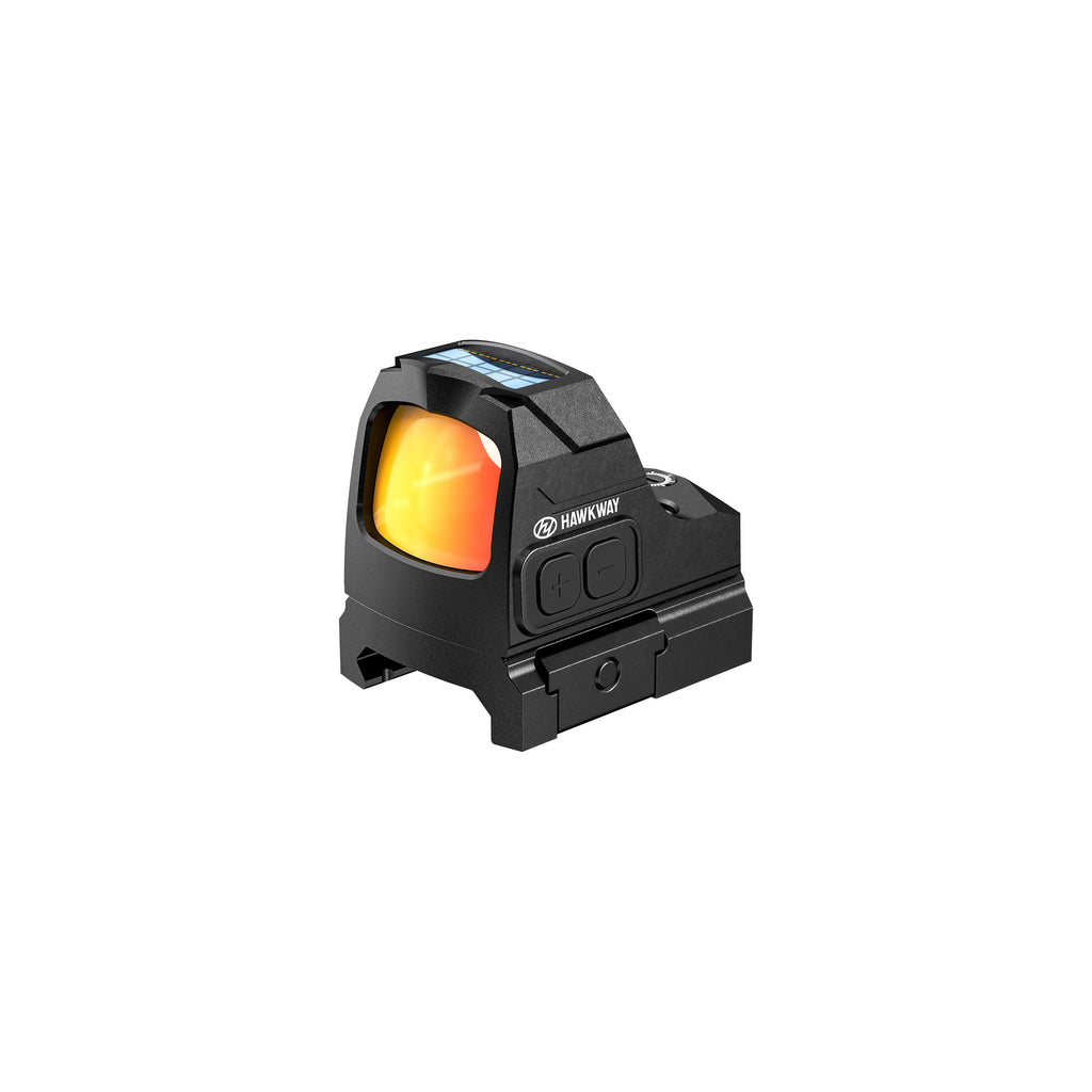Hawkway ASE51-S Micro Reflex Sight Solar-Powered Mini Red Dot Sight